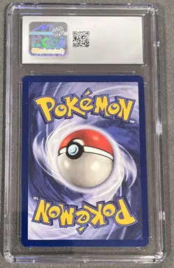 2000 POKEMON PROMO BLACK STAR POKEMON LEAGUE #8 MEW CGC Mint 9 - Image 2