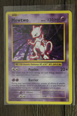 Pokemon TCG Mewtwo - (Cracked Ice Holo) 051/108 Deck Exclusives Holo - Image 1