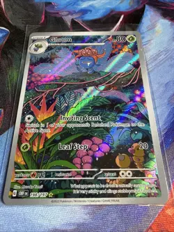 Gloom 198/197 Illustration Rare Obsidian Flames Pokemon - Image 2