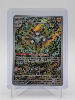 MAGNETON 2024 POKEMON SCARLET & VIOLET BLACK STAR PROMO C #159 Q5542 - Image 1