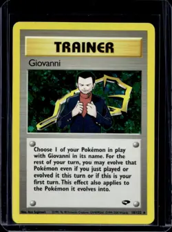 2000 Pokemon Gym Challenge Giovanni Holo #18/132 - Image 1