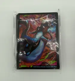 Pokemon Mega Charizard X ex UPC Playmat, Deckbox, Sleeves, Coin, Damage Counters - Image 3