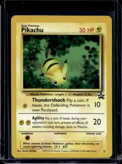 1999 Pokemon Wizards Black Star Promos Pikachu #27 - Image 1