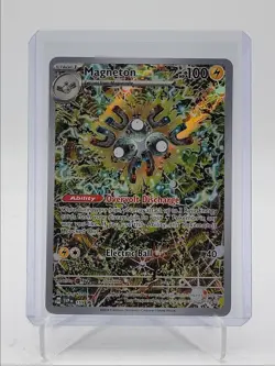 MAGNETON 2024 POKEMON SCARLET & VIOLET BLACK STAR PROMO B #159 Q5542 - Image 1