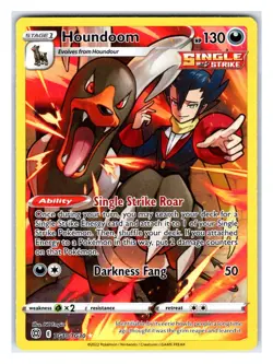 Pokemon TCG - Houndoom - SWSH09: Brilliant Stars Trainer Gallery TG10/TG30 Ultra - Image 1