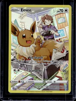 2022 Pokemon SWSH Brilliant Stars Eevee Trainer Gallery Holo #TG11/TG30 - Image 1