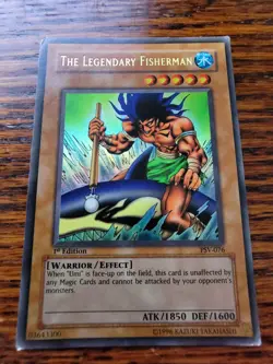 PL* Yu-Gi-Oh! TCG The Legendary Fisherman Pharaoh's Servant PSV-076 1st Edition - Image 1