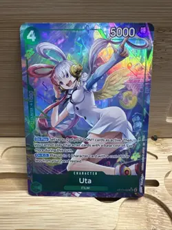 Uta (Alt Art) OP13-023 SR Carrying on His Will - ONE PIECE Card Game ENGLISH - Image 1