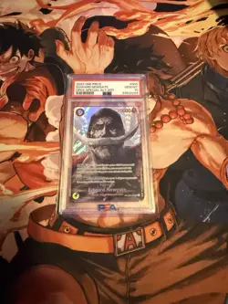 Edward Newgate SP OP04 One Piece Kingdoms of Intrigue OP02-004 PSA 10 English - Image 1