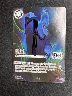 ICONIC Hades Looking for a Deal - 2025 DISNEY LORCANA Whispers in the Well #242 - Image 3