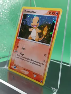 Charmander 113/112 EX Fire Red & Leaf Green Secret Rare Holo 2004 Pokemon Card - Image 3