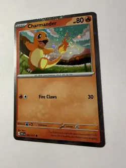 WHOLE SWIRL 🌀💫 Charmander 020/217 Cosmos Holo Ascended ASC Pokemon Card - Image 3