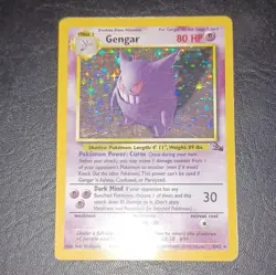 Nintendo Pokemon Trading Card Game Gengar Base Set 5/62 Holo - Image 1