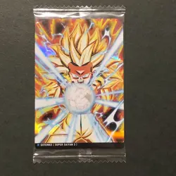 Y174 Gotenks 5-11 R Japanese Dragon Ball Itajaga Vol.5 Wafer Card Sealed - Image 1