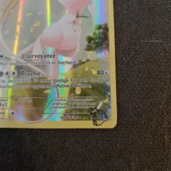 Mew XY Generations XY110 Black Star Promo Pokemon Card - Ink Blot Error! - Image 2