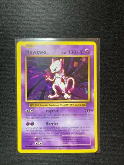 Mewtwo - 51/108 - Shattered Holo Rare Theme Deck Exclusive SP Pokemon Card - Image 1