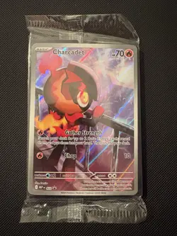 Pokemon Card Charcadet 022 Black Star Promo Phantasmal Flames SEALED - Image 1