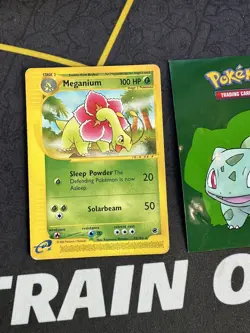 Pokemon Card Meganium 53/165 Non Holo Expedition Rare 005💎LP💎 - Image 1