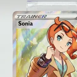 Pokemon TCG Sonia Rebel Clash 192/192 Holo Full Art Ultra Rare Card LP - Image 2