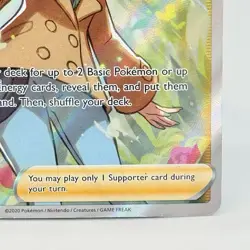 Pokemon TCG Sonia Rebel Clash 192/192 Holo Full Art Ultra Rare Card LP - Image 4