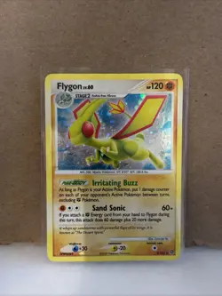 Pokemon TCG 2007 Flygon 5/132 Secret Wonders Holo Rare Card - Image 1