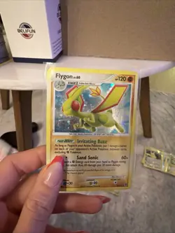 Pokemon TCG 2007 Flygon 5/132 Secret Wonders Holo Rare Card - Image 3