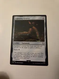 Lightning Greaves - Commander: The Lord of the Rings: Tales of Middle-earth (281 - Image 1