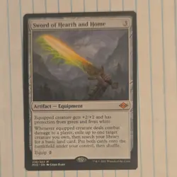 Sword of Hearth and Home Modern Horizons 2 Regular Mythic Artifact Wizards Engl… - Image 1