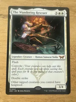 The Wandering Rescuer (41) - MTG - Duskmourn: House of Horror Regular - Image 1