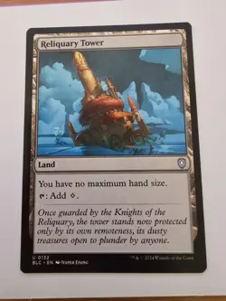 Reliquary Tower #132 Bloomburrow Commander MTG Magic the Gathering - Image 1