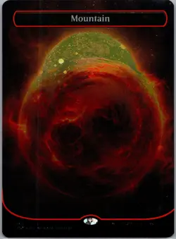 Unfinity #494 Mountain (494) (Borderless) (Galaxy Foil) - Image 1