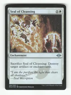 Seal of Cleansing U Modern Horizons 2 264 LP Foil Magic: The Gathering - Image 1