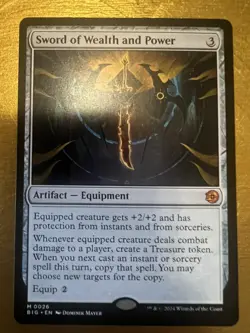 Sword of Wealth and Power #26 *Normal* (NM) - Outlaws of Thunder Junction: Th... - Image 1