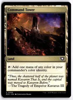 Command Tower NM EOC Commander: Edge of Eternities MTG - Image 1
