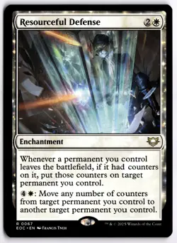Resourceful Defense NM EOC Commander: Edge of Eternities MTG - Image 1