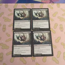 Fell The Profane X4 Playset Modern Horizons 3 Magic The Gathering MTG Uncommons - Image 1