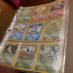 Vintage Pokemon Binder Collection 117 Cards in Very Good Condition - Image 3