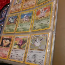 Vintage Pokemon Binder Collection 117 Cards in Very Good Condition - Image 4