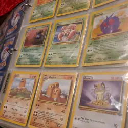 Vintage Pokemon Binder Collection 117 Cards in Very Good Condition - Image 5