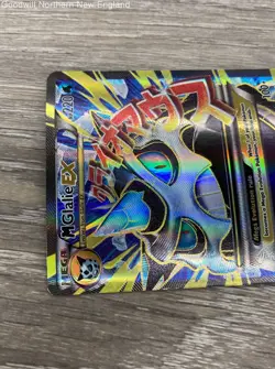 Pokemon M Glalie EX 156/162 Full Art XY BREAKthrough Holo HP - Image 3