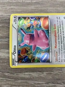 Pokemon Ditto XY40 Black Star Promo Holo HP - Image 3