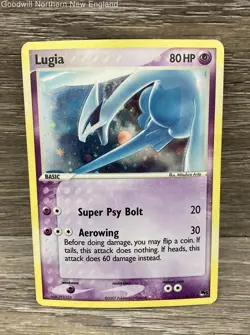 Pokemon Lugia 002/017 POP Series 5 Holo MP - Image 1