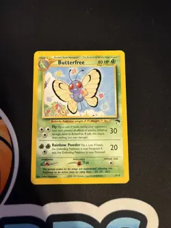 2001 Pokemon Southern Islands Butterfree #9/18 - Image 1