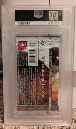 Pokemon Black and White Base Set Reshiram Factory Sealed Booster Pack PSA 8 - Image 2