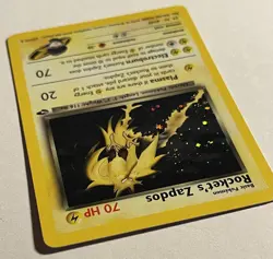 Rocket’s Zapdos HOLO Gym Challenge (2000) 15/132 Original Vintage Pokemon Cards - Image 4