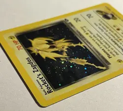 Rocket’s Zapdos HOLO Gym Challenge (2000) 15/132 Original Vintage Pokemon Cards - Image 5