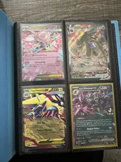 Pokemon Binder Lot Of 44 Cards #3 - Image 1