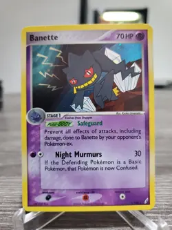 BANETTE HOLO 1/100 EX CRYSTAL GUARDIANS NM POKEMON - Image 1