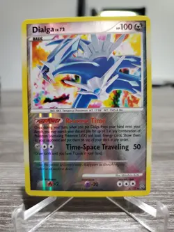 Dialga 5/127 REVERSE HOLO RARE Pokemon Platinum Base Set Gen 4 NM 2009 - Image 1