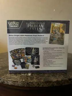 Pokemon Scarlet & Violet Paldean Fates Elite Trainer Box Exclusive English TCG - Image 2